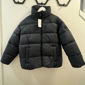 Noize black winter puffer from the winter Jilly box